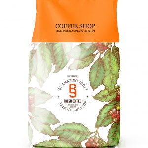 夾邊背封袋-咖啡袋