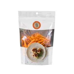 鋁箔透明箔膜拉鏈站立袋（零食餅乾樣袋）